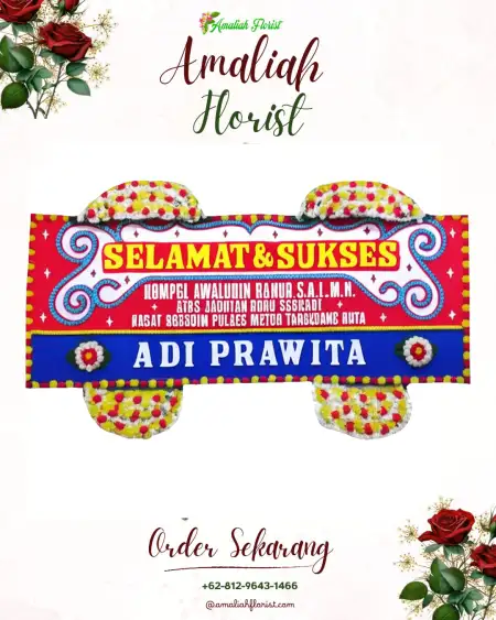 Papan Bunga Ucapan Selamat Afa Afa