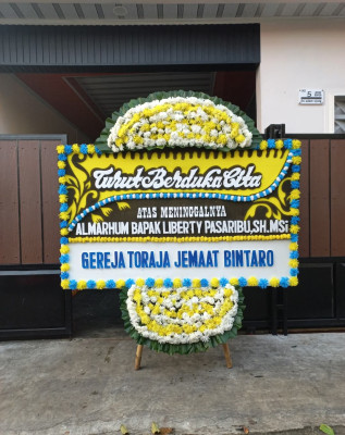 Papan Bunga Duka di Afa Afa