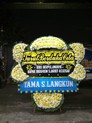 Papan Bunga Duka di Afa Afa