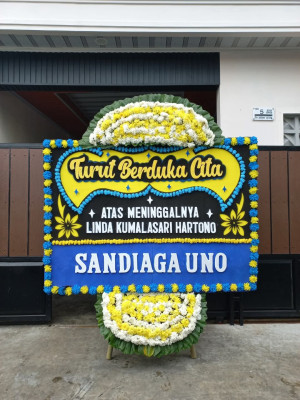 Papan Bunga Duka di Afa Afa